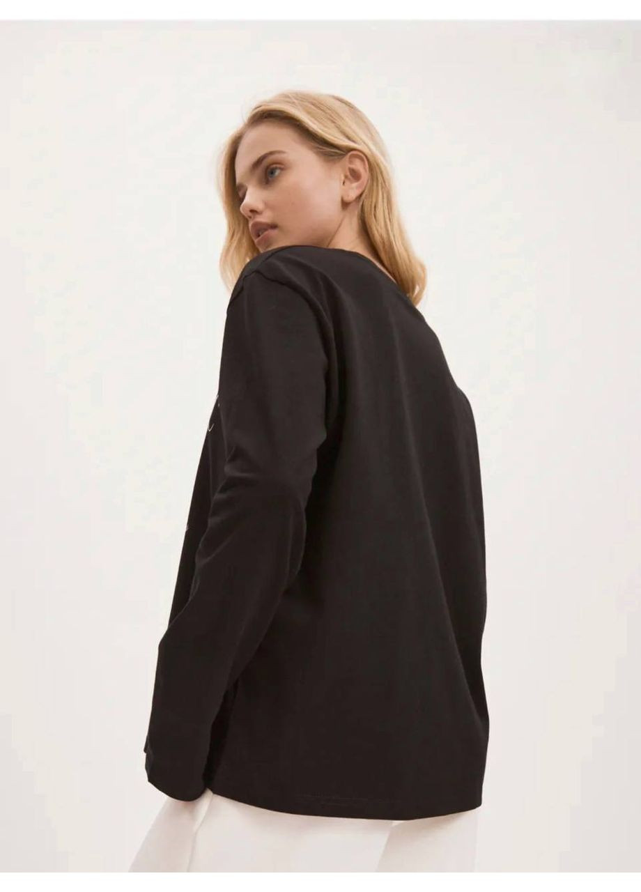 Лонгслів “Base Mood” — твоя ідеальна посадка кожен день DK/DL Мода без кордонів (355216456)