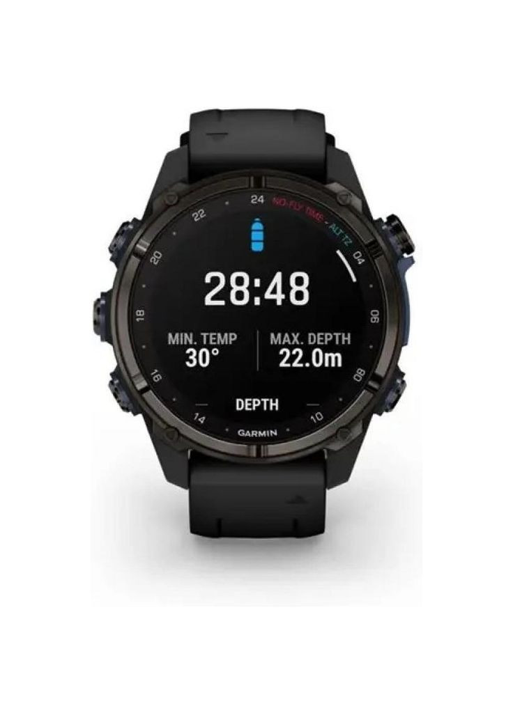 Смарт-годинник Descent Mk3i, 43mm, Crbn Gry DLC Ti/Blk, Dive Computer, GPS дайвінг комп'ютер (m404857) Garmin Descent Mk3i, 43mm, Crbn Gry DLC Ti/Blk, Dive Comp (366566383)