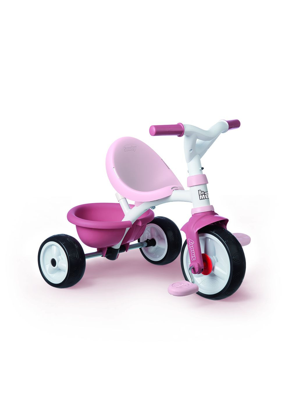 Триколісний велосипед 3 в 1 Toys Бі Муві Комфорт, рожевий () Smoby 740415 (361855733)