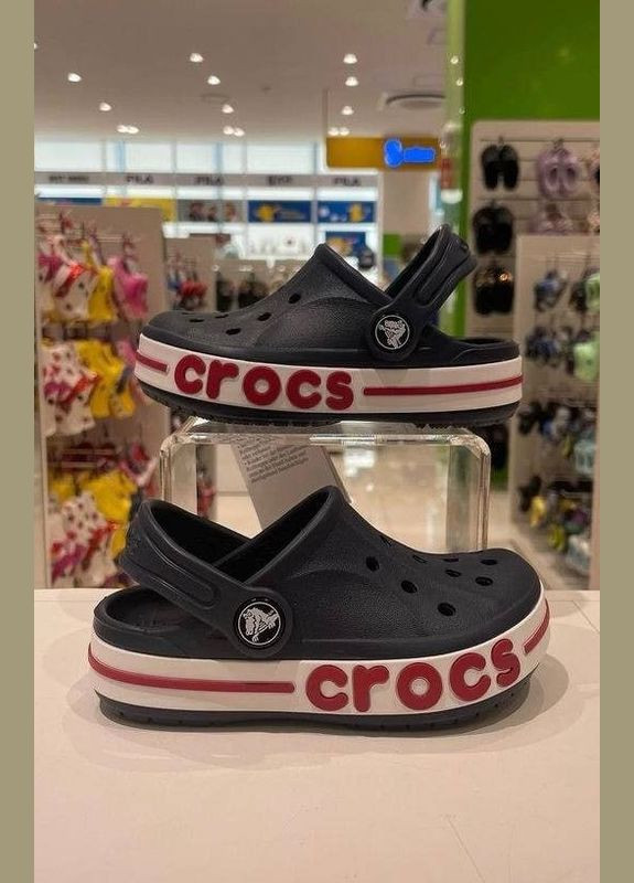 Bayaband BlackДитячі крокси-сабо для хлопчика Crocs Clog (334001925)