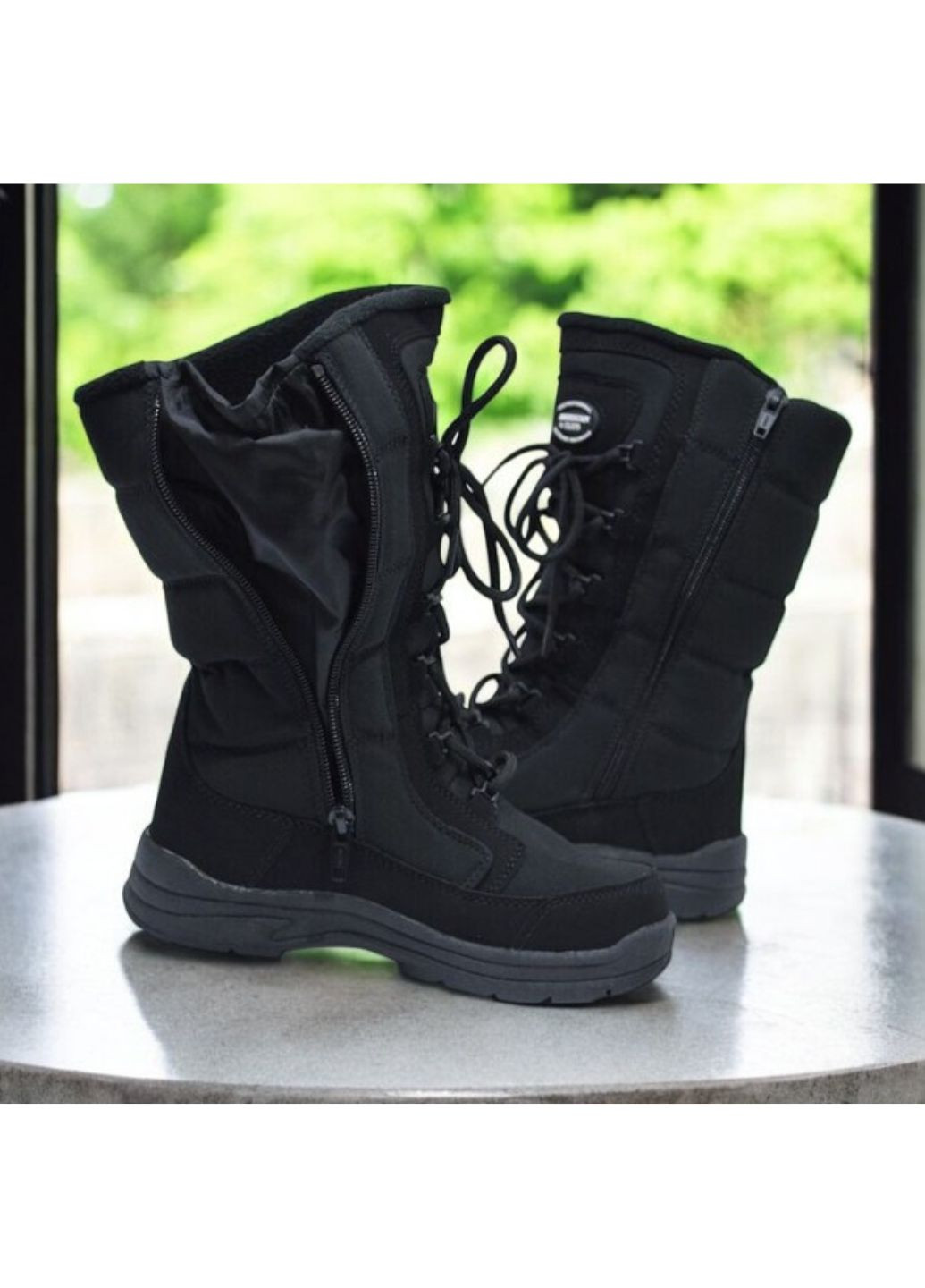 Зимние термосапоги арт.07/23, черный American Club