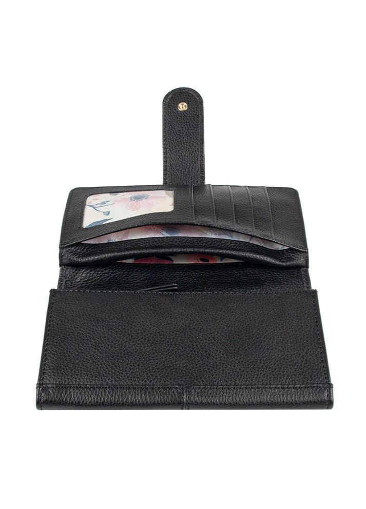 Женский кошелёк из фактурной кожи J53 BLACK Ashwood (303831220)