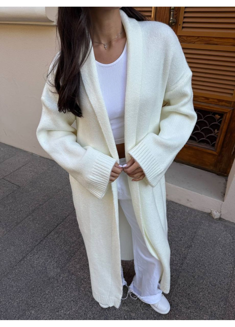 Молочный кардиган No Brand