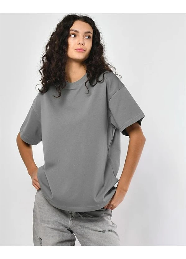 Футболка женская oversize Premium CRC 57819 - (391294329)