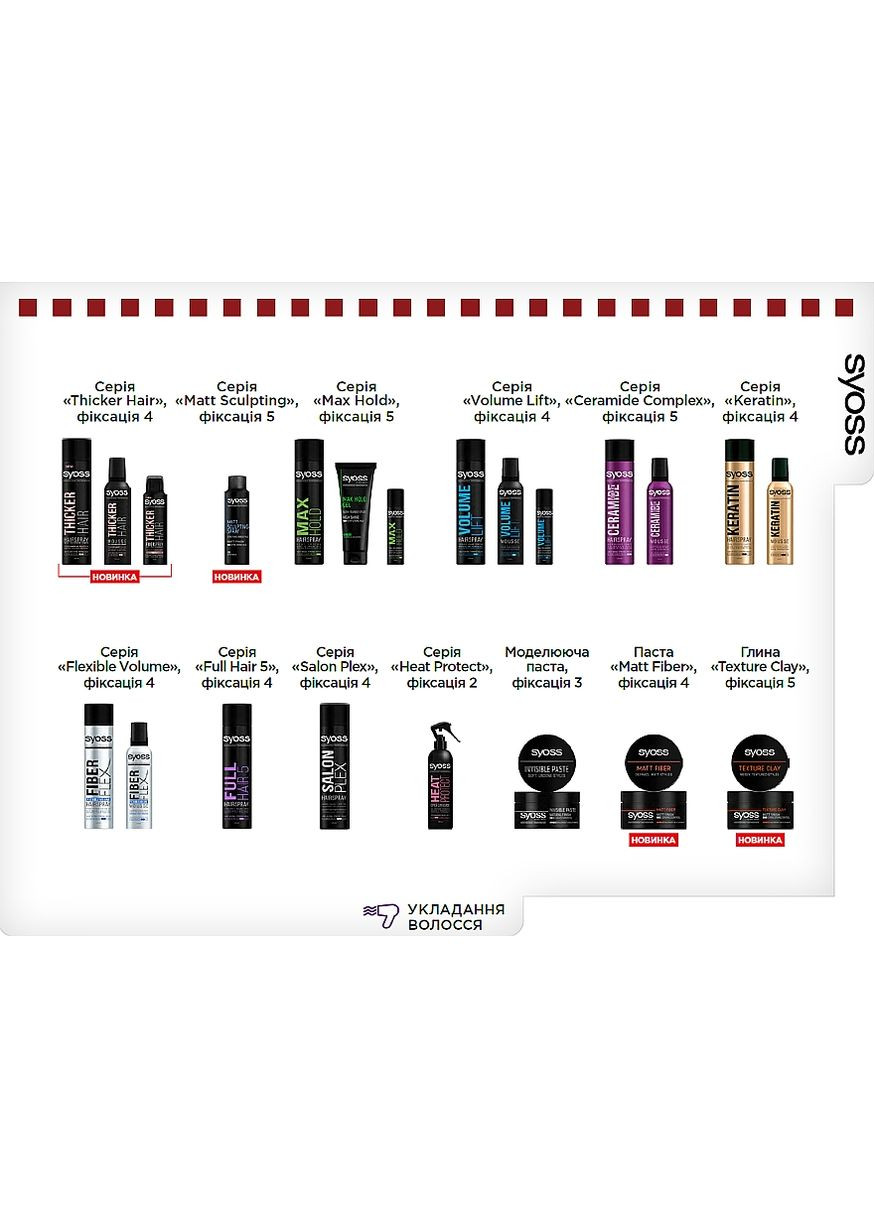 Мус для вкладання волосся "Volume Lift", екстрасильна фіксація Volume Lift 250ml (103576-91616) Syoss (365799479)