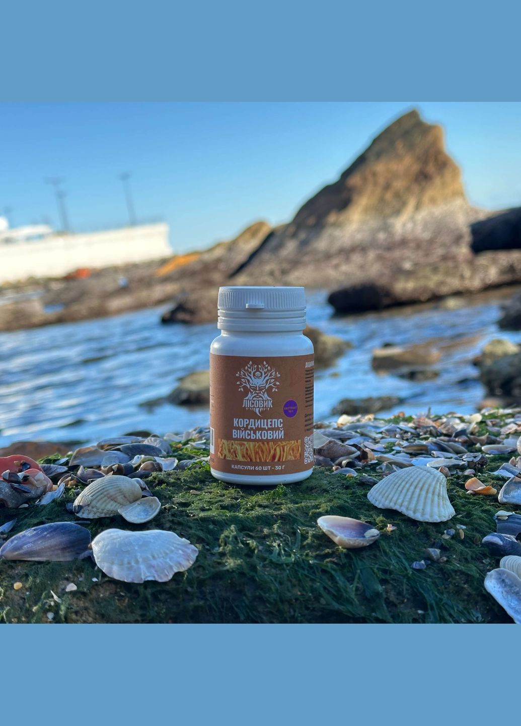 Екстракт кордицепса військового в капсулах 10:1, 60 шт по 0,5 г Лісовик (334292922)