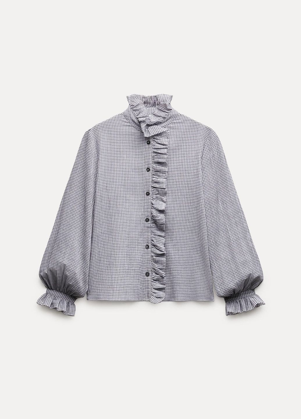 Сіра демісезонна блузка Zara