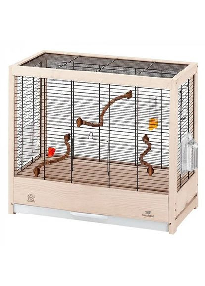 Дерев’яна клітина для канарейок і маленьких птахів Giulietta (Ферпласт Джульєтта) 57 x 30 x h 50 см - 4 Ferplast (297512151)