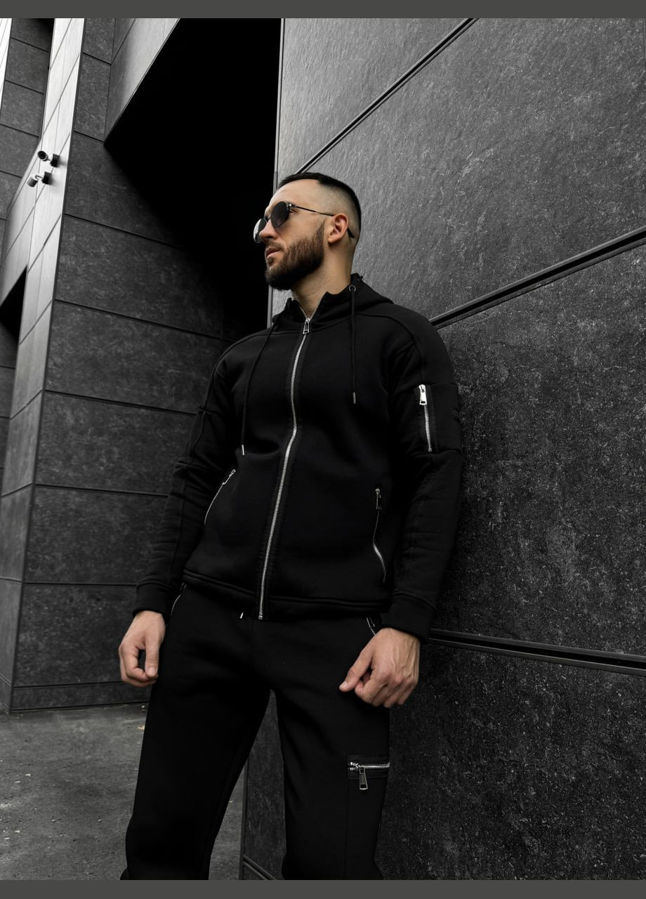 Теплая мужская кофта с начесом Vakko (301876985)