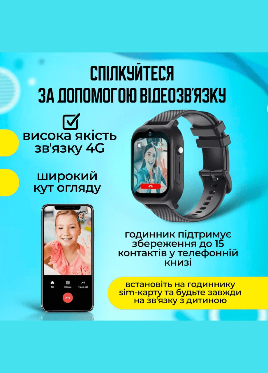 Смарт годинник дитячий з відеодзвінком, HD-камерою та GPS, 2 змінних корпуса в комплекті Lemfo (342329555)