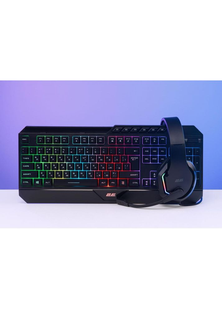 Наушники с микрофоном Black (2EHG315BK-7.1) 2E GAMING HG315 RGB USB 7.1 (314973989)