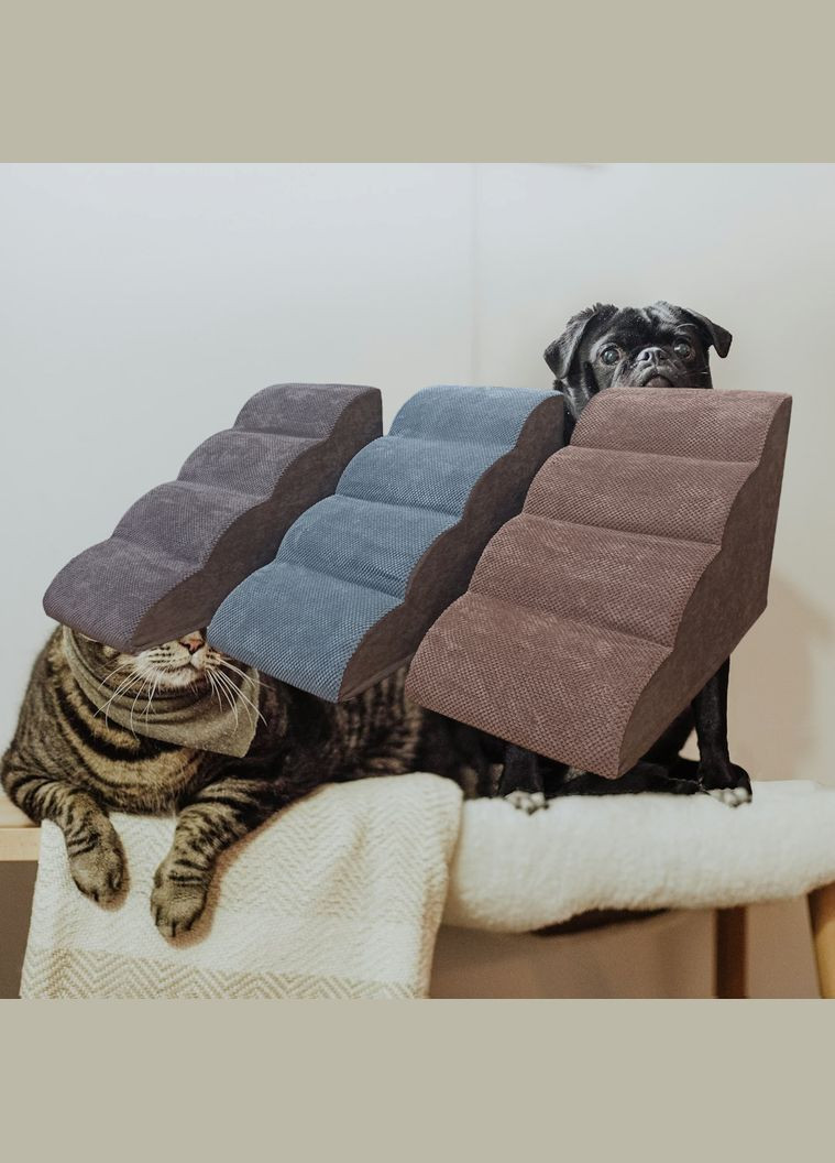 Лесенка для собаки купити. Зоотоварі для собак онлайн. Товари для домашніх тварин Україна 40х48х80см P&S (339786614)