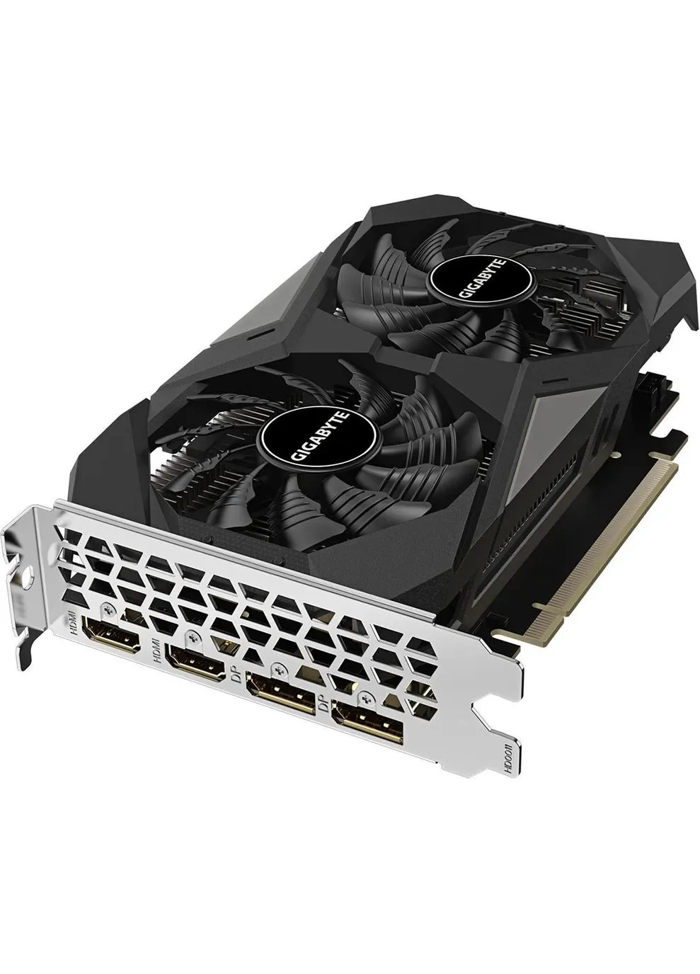Видеокарта GeForce RTX 3050 WINDFORCE V2 OC 6GB (GV-N3050WF2OCV2-6GD) Gigabyte (360425846)