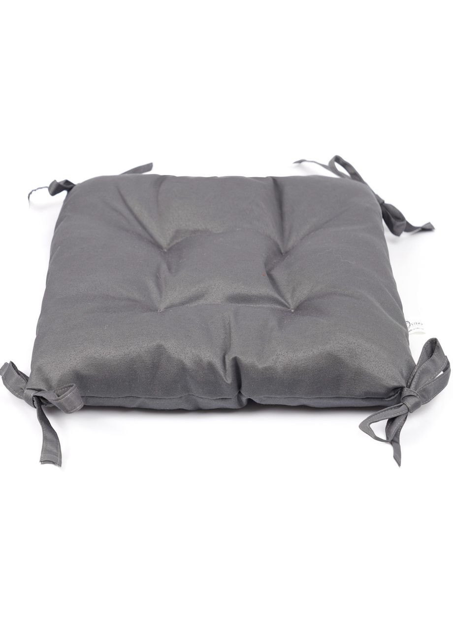 Подушка для кресла 40х40x8см серый No Brand (324831309)