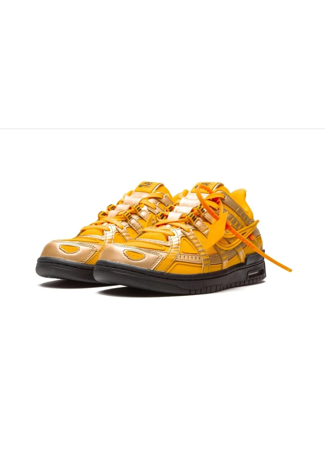 Помаранчеві кросівки air rubber dunk orange cu6015-700 демісезон Nike