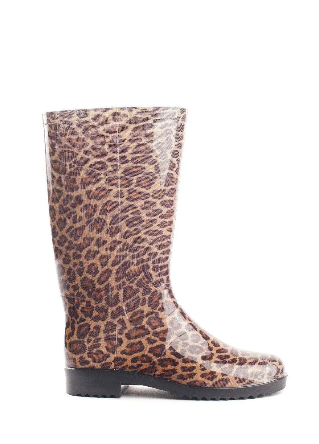 Чоботи гумові жіночі високі ЛЕОПАРД (4213033) Litma (361385220)