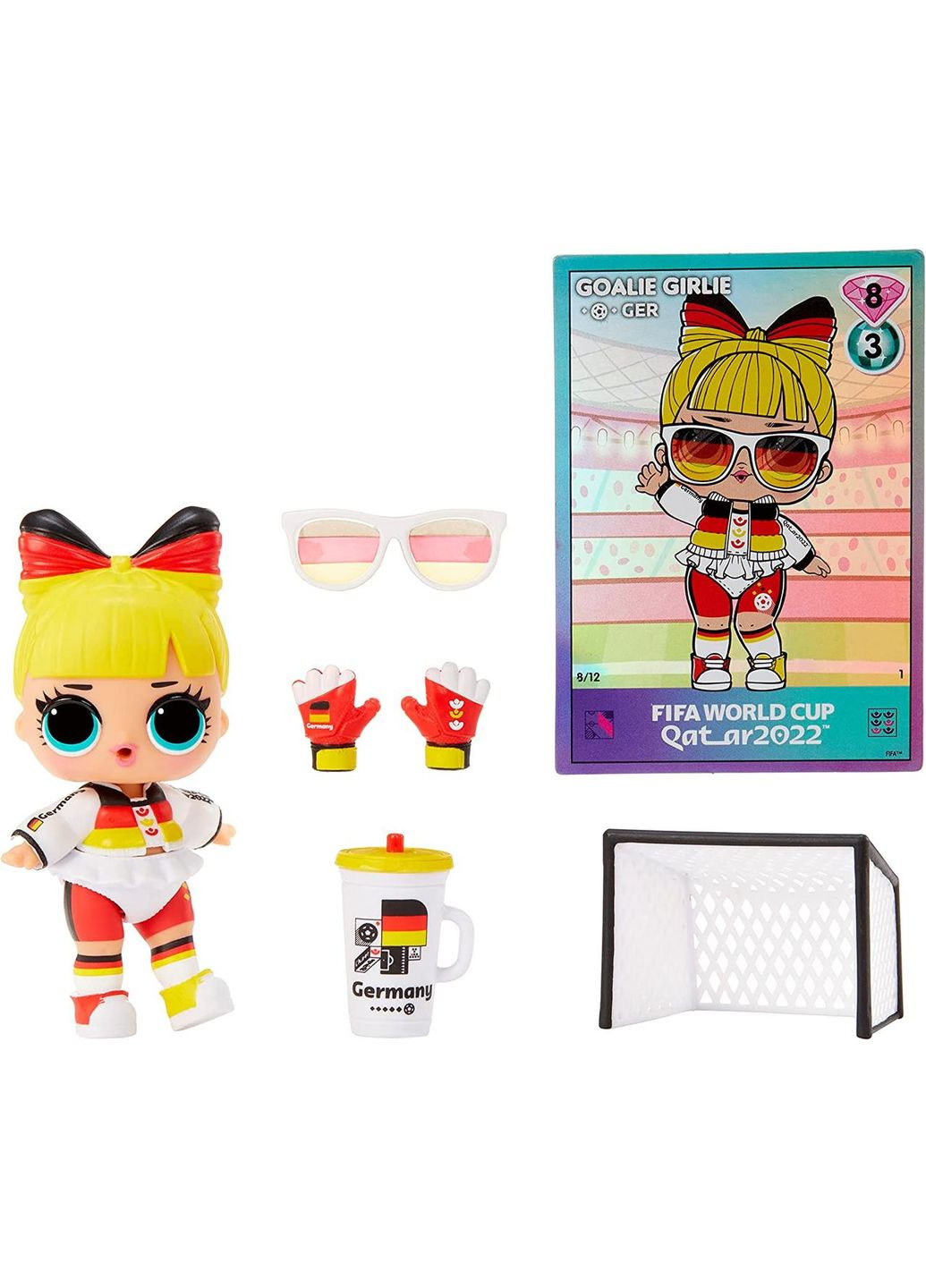 Игровой набор Lol Surprise X FIFA World Cup Qatar 2022 all star sports color change L.O.L. Surprise! (323480804)