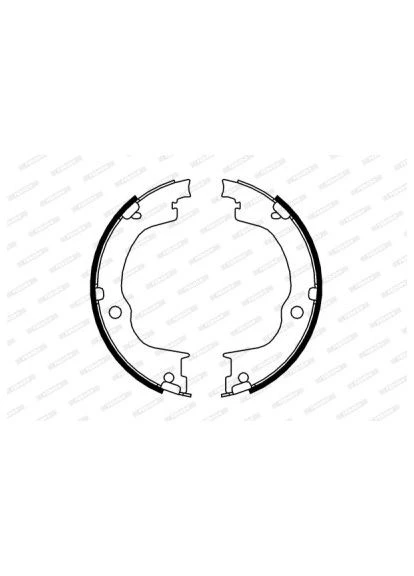 Гальмівні колодки Ferodo FSB4006 (401182806)