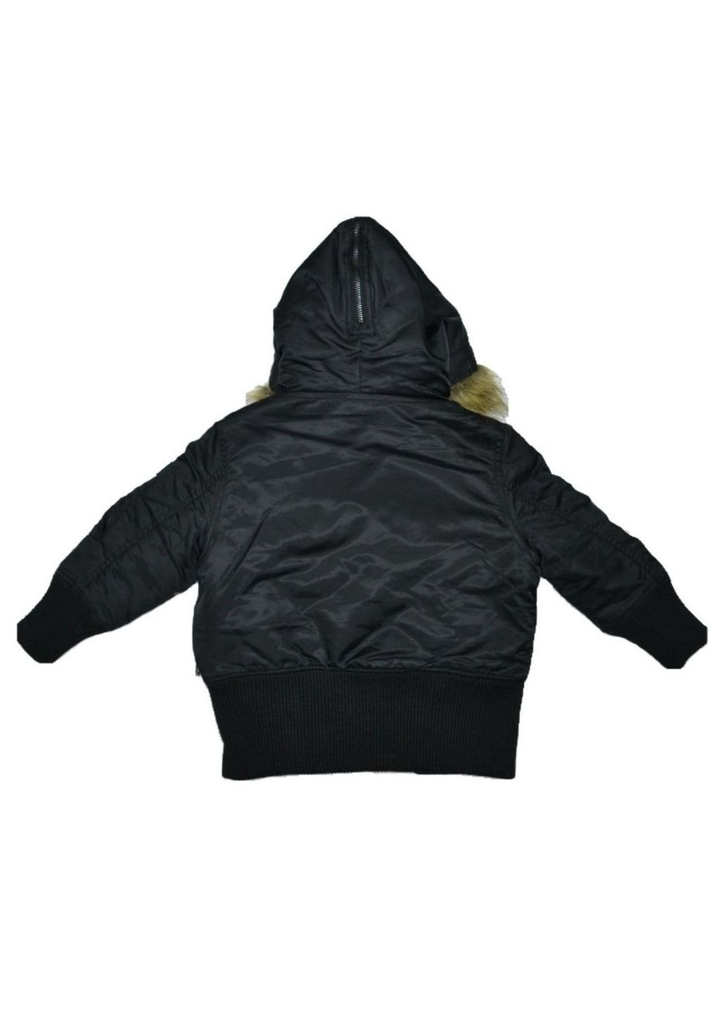 Чорна демісезонна дитяча двостороння демісезонна куртка для дівчинки quadrifoglio чорна, рожева (0385) Quadri foglio