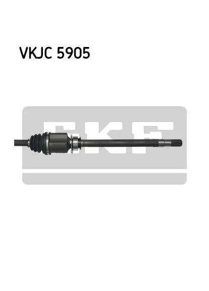 Полуось FIAT DOBLO (263_) VKJC 5905 SKF (366176256)