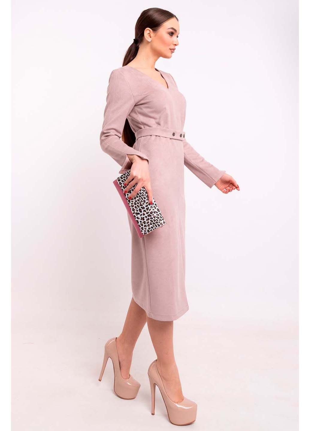 Пудровое платье Ри Мари