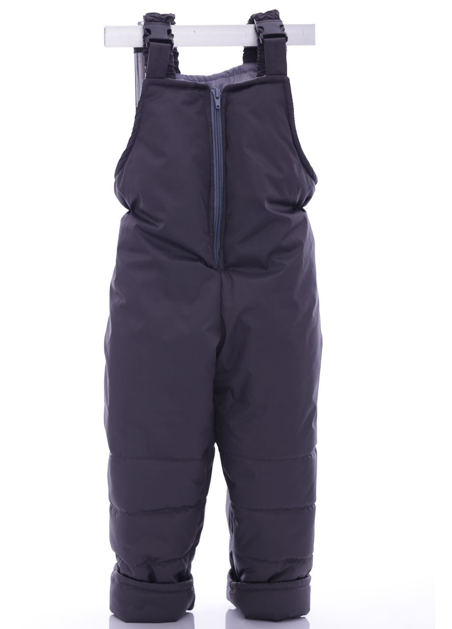 Голубой зимний комбинезон для девочки на холлофайбере с принтом у цветки стелла голубой см. (44308) BABYKROHA