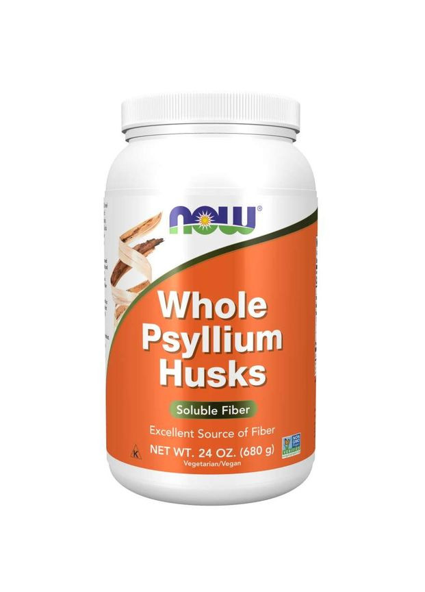 Естественная добавка Whole Psyllium Husks, 680 грамм Now (348356920)