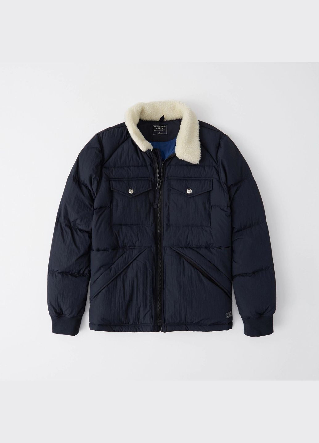 Темно-синя демісезонна куртка демісезонна - чоловіча куртка af5135 Abercrombie & Fitch