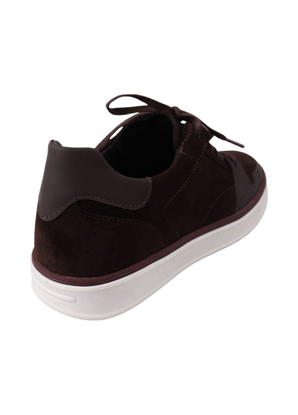 Коричневые кеды мужские кабировые натуральная замша Vadrus 616-25DTC