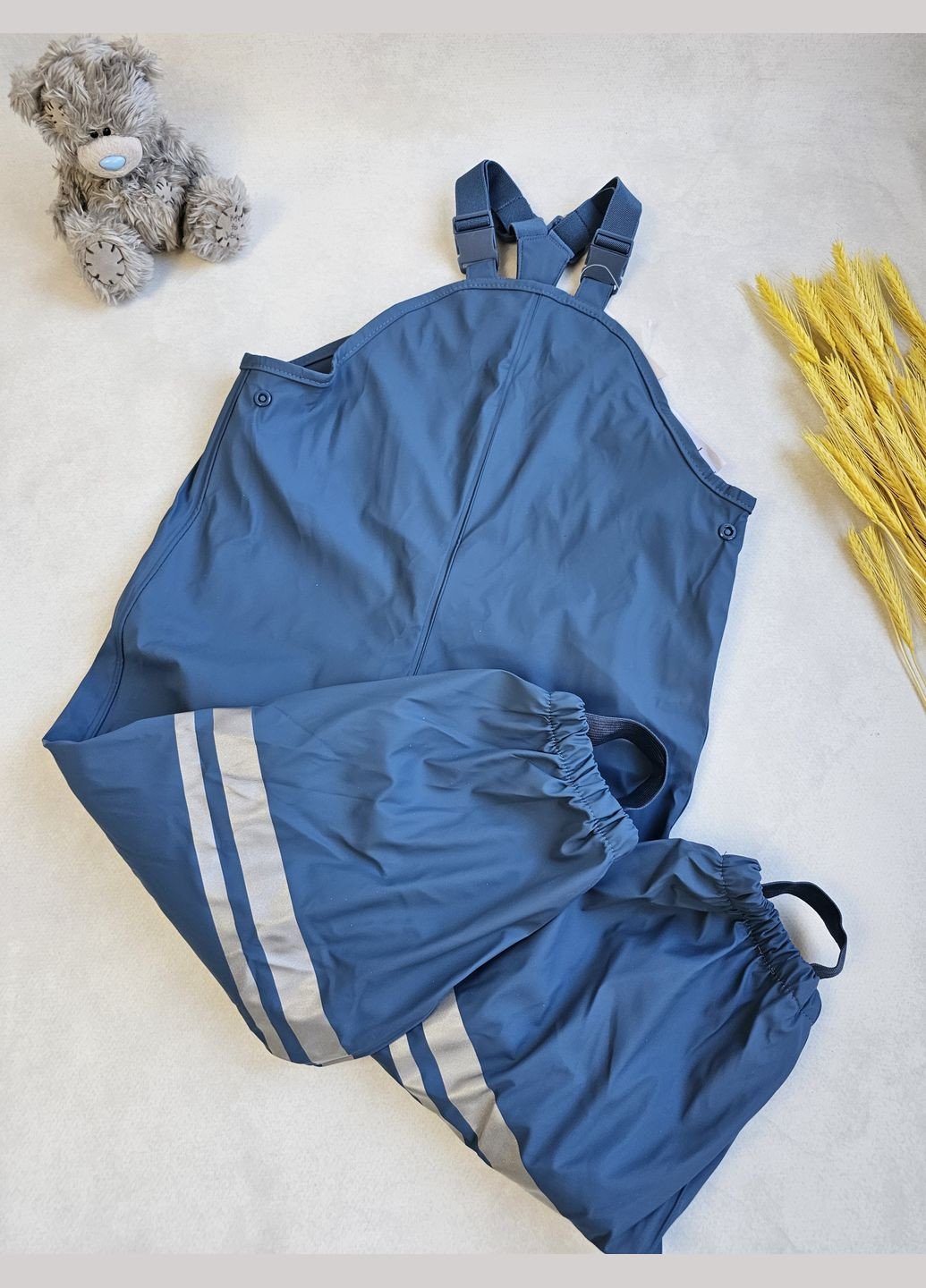 Дощовик дитячий костюм на флісі брудопруф Lupilu Куртка та Напівкомбінезон (322244876)