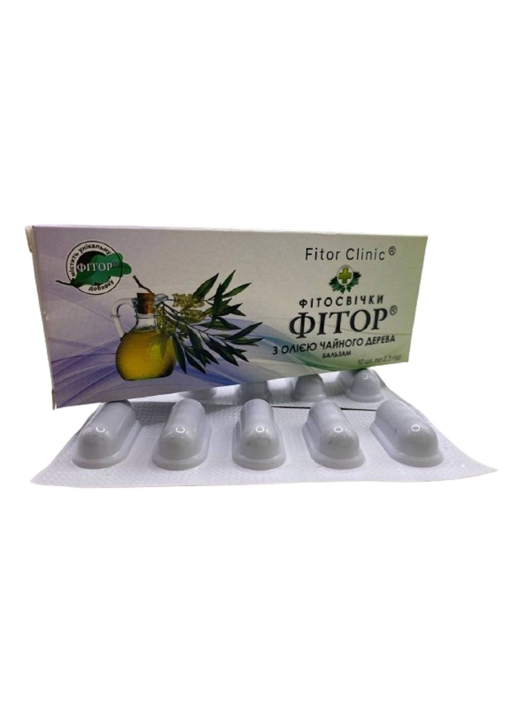 Фитосвечи фитор с маслом чайного дерева при цистите зуде грибковых инфекциях 10 штук Фитория Фіторія (353497249)
