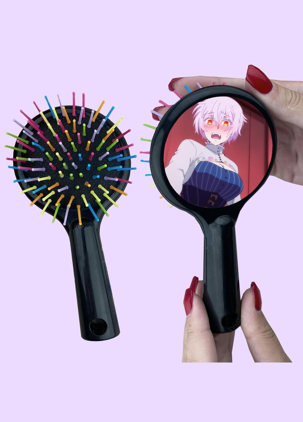 Гребінець для волосся Аніме Мемуари Ванітаса #0004 чорний No Brand (315044917)