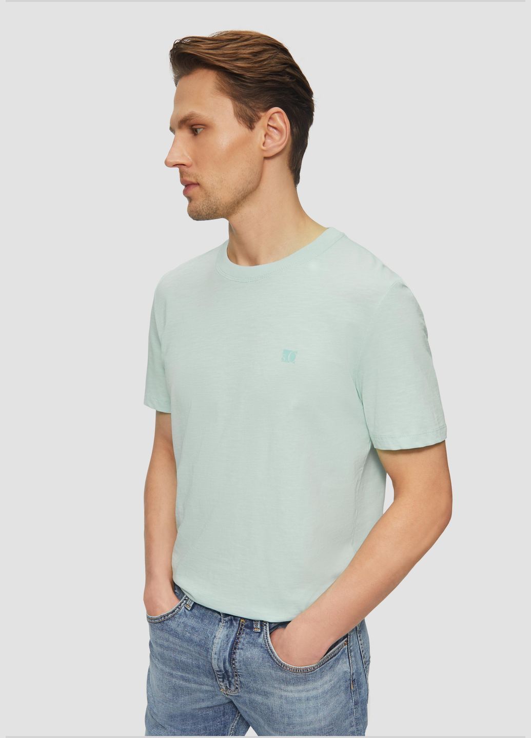 Голубая футболка S.Oliver