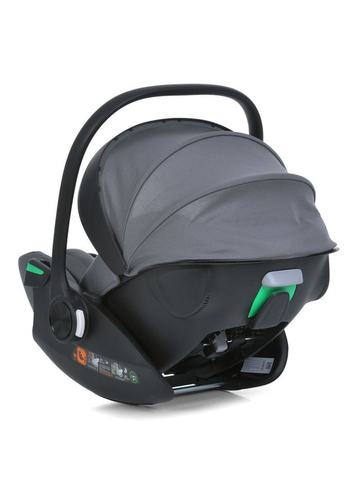 Автокрісло дитяче El Camino сіре для новонароджених до 13 кг. ProDobro (368760047)