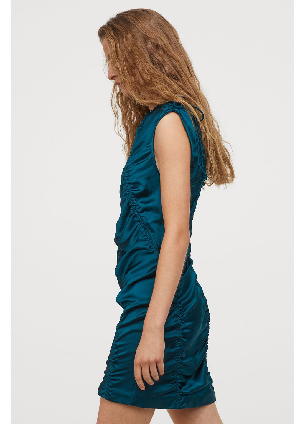 Зеленое платье H&M Studio