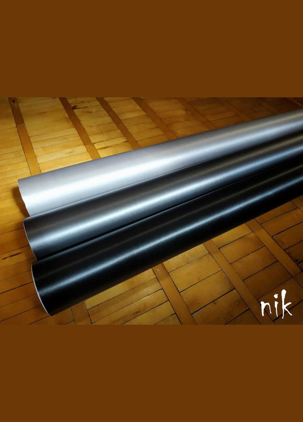 152*100 Пленка с микроканалами Шлифованный алюминий тонировка авто тюнинг Серебряный A+ (323635561)