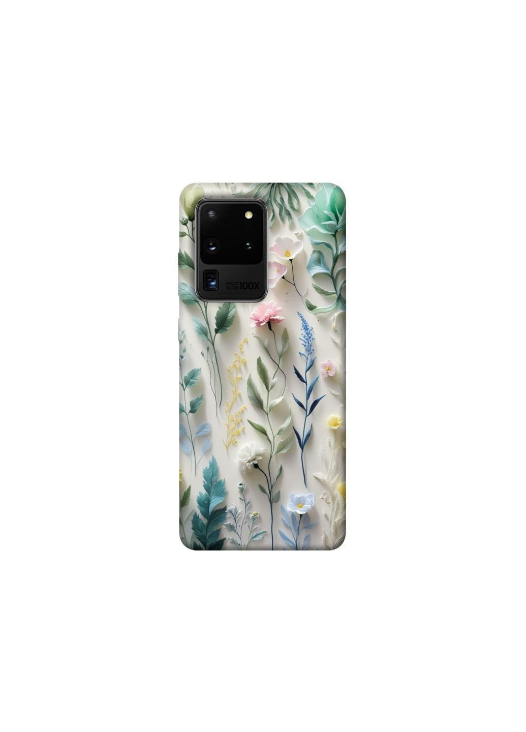 Чохол на Samsung Galaxy S20 Ultra Floral design ver.3 Frontalka (361337423)