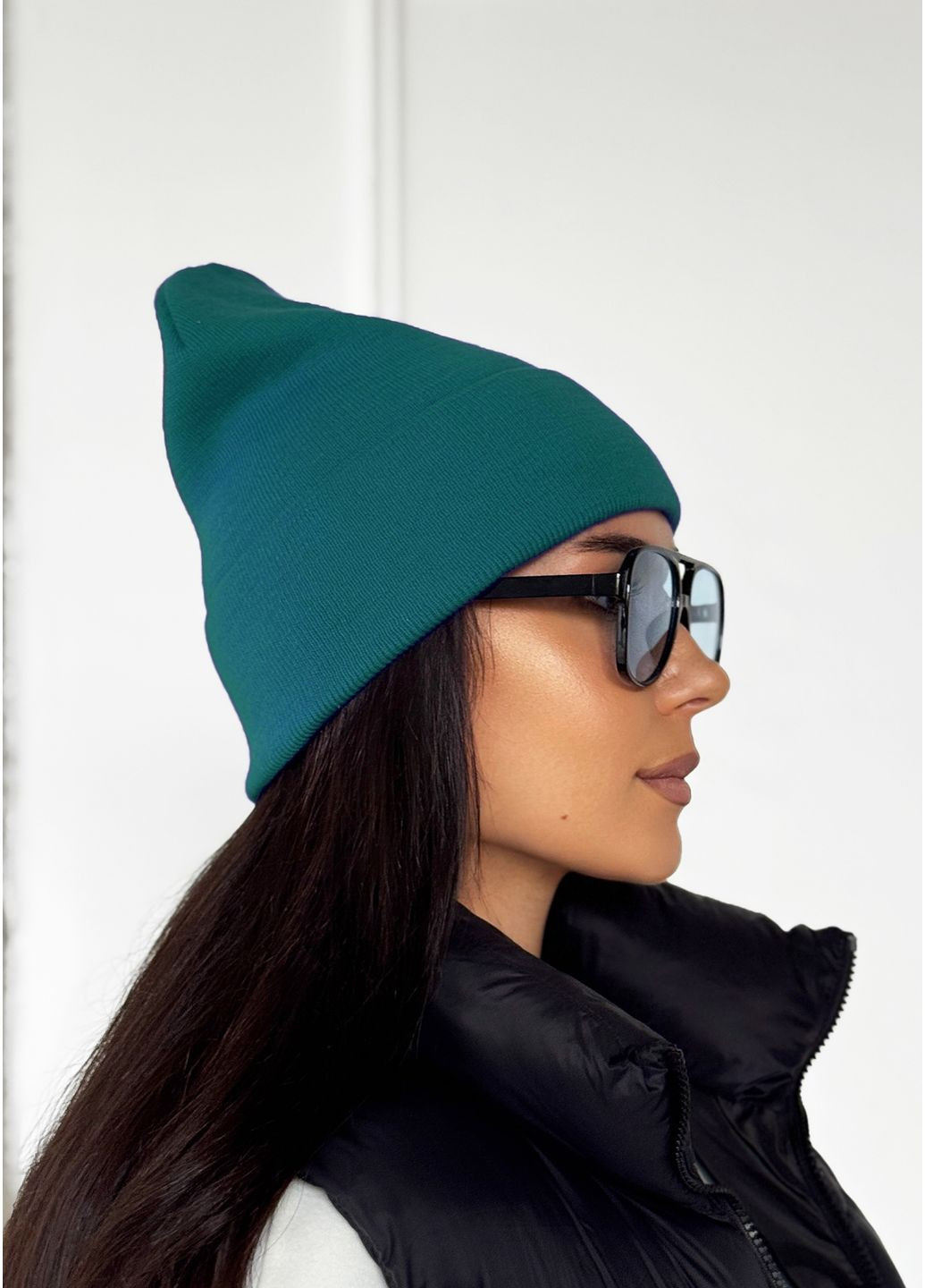 Модная двойная женская шапка INNOE Шапка (369531077)