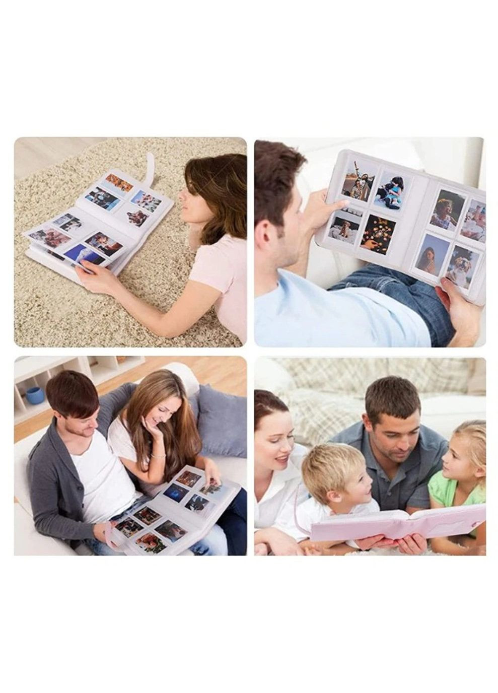 Фотоальбом для Instax Mini/EVO/Link/Liplay/Polaroid Hi-Print/Kodak Step/Mini Shot/Canon Ivy Fujifilm (365721111)