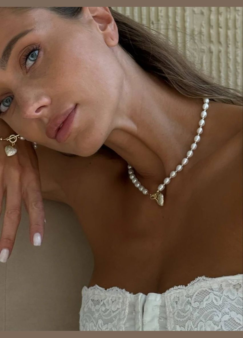 Колье "Diamond Нeart" Le'Perle (312519966)