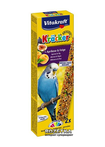 Лакомство для попугаев с фруктами 60 г (4008239212641) Vitakraft (279564048)