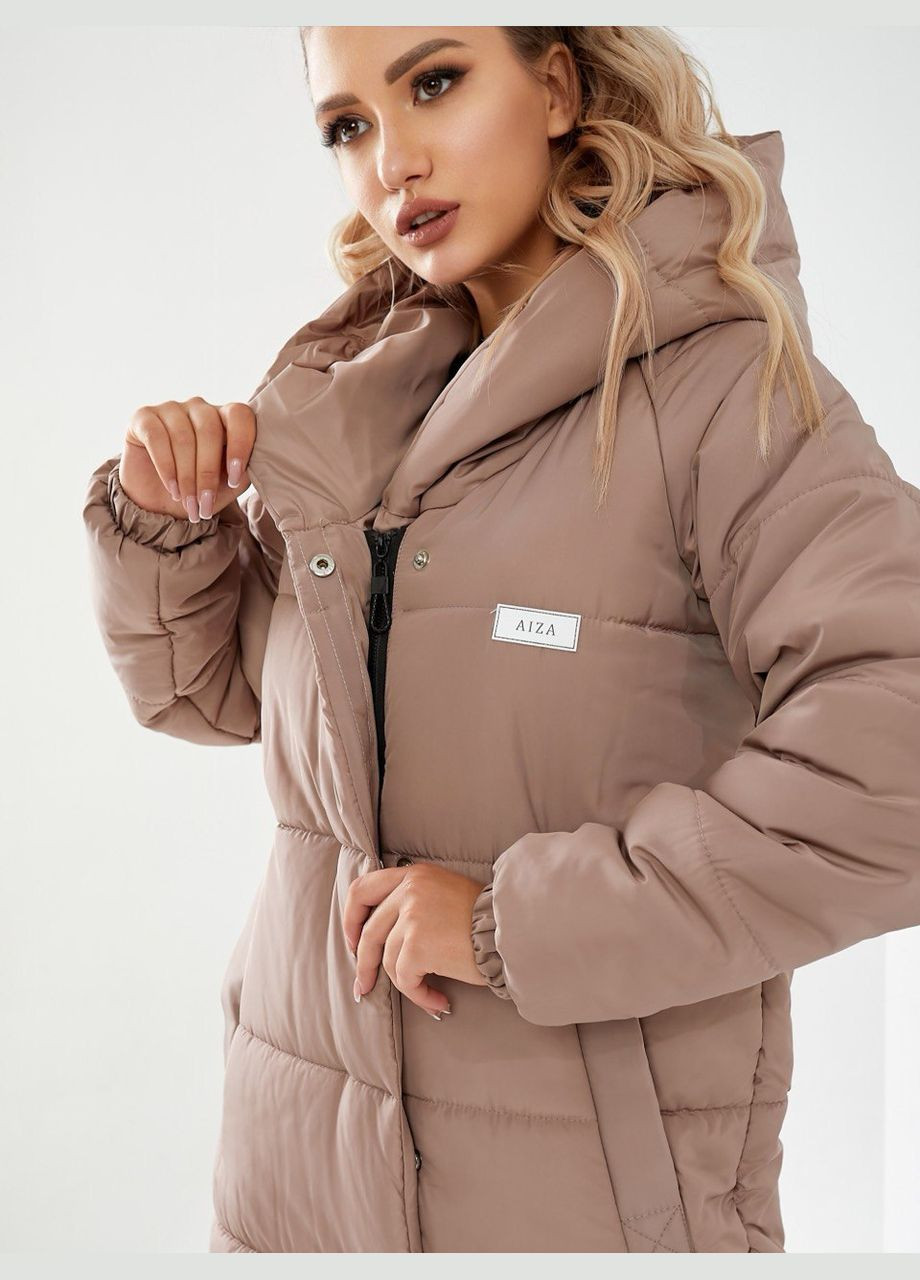 Кофейный Пуховик No Brand