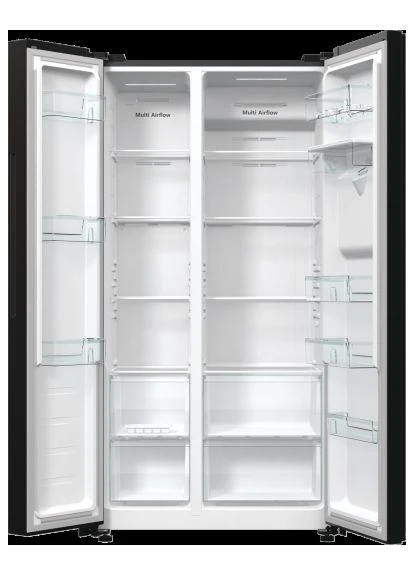 Холодильник Hisense RS711N4WFE 547 л Side-by-Side Чорний No Brand (392064829)