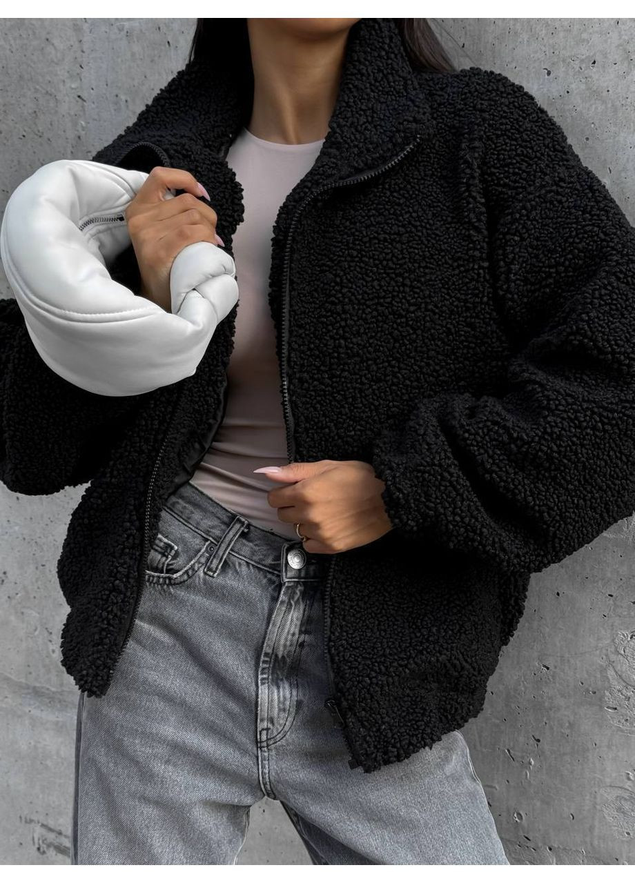 Бомбер хутро баранчик Україна на блискавці (356095541)