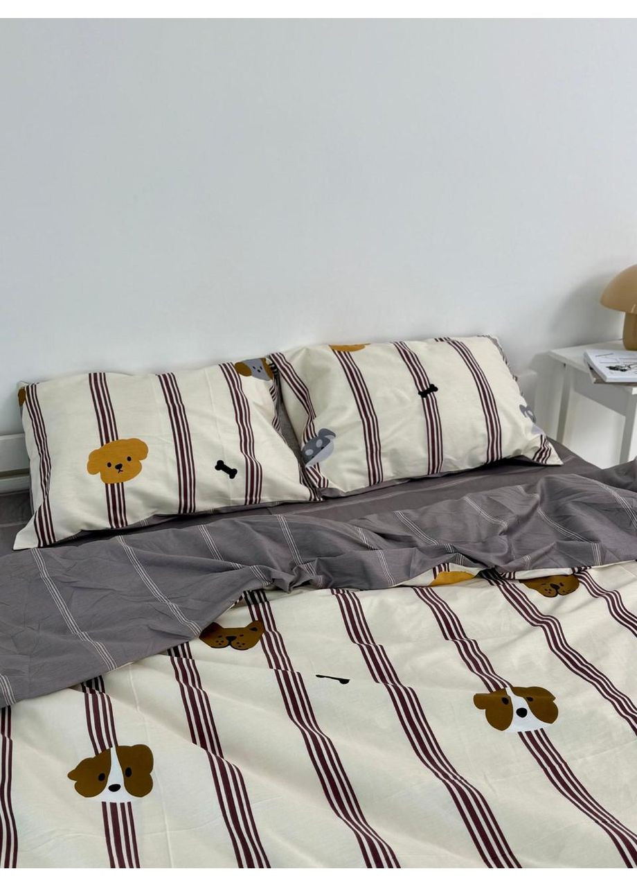 Постельное белье Лира, сатин Двуспальный размер, наволочки 50/70 No Brand (364220866)