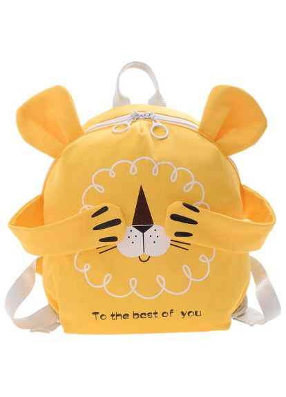 Рюкзак детский (2418-23 Yellow Lion) Evo-Kids Small Lion Yellow (366732470)