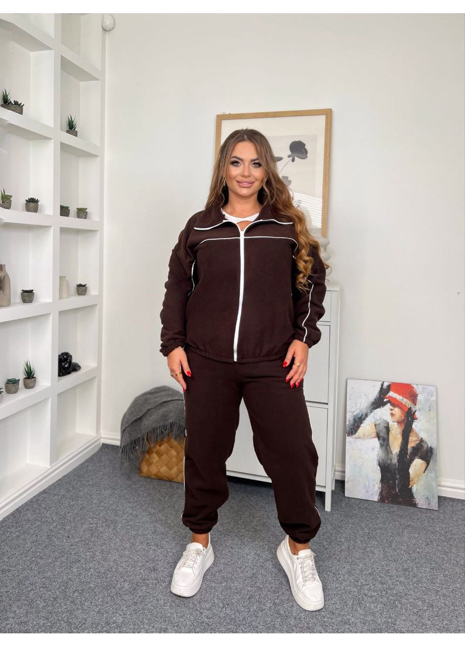 Костюм ботал флисовый,кофта и штаны Джогеры Україна (362356740)