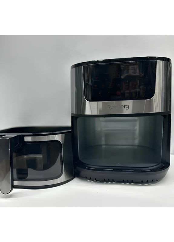 Аерофритюрниця RB-2287 12.5 л аерогриль з сенсорним керуванням мультипіч 4200 Вт Rainberg (355873257)