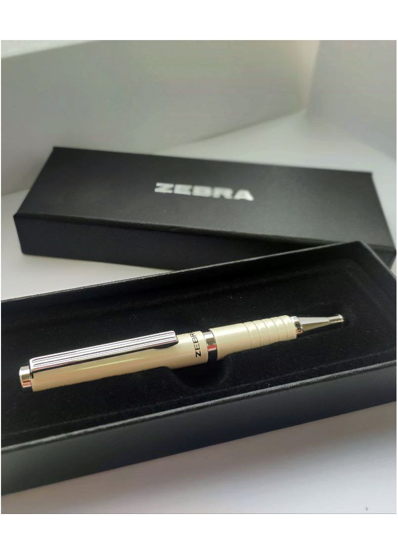 Ручка кулькова Slide SL-F1 0,7мм з футляром біла Zebra (316535826)