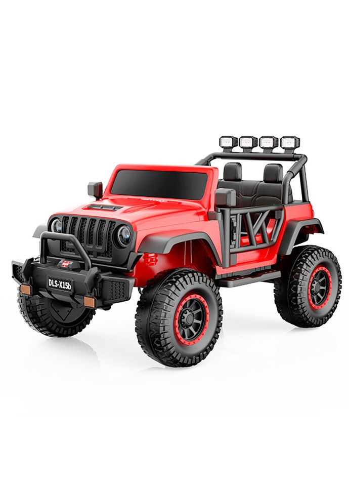Детский электромобиль джип до 40кг для детей от 3 лет двухместный электрокар с музыкой и пультом управления Bambi Racer (368756980)
